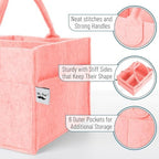 Mr. Pen- Baby Diaper Caddy Organizer, Pink - Image 3