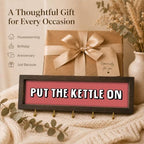 Put The Kettle On Item Holder Wall Mount, Kitchen Hanging Shelf - Image 6