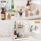 Under Sink Organizer, 2-Tier Pull-Out Metal Drawer, 2 Pack - Image 5