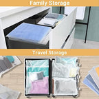 Clothes Packaging Bags for Shipping 25 Count 10x13" Frosted Zipper Plastic Bags for Clothing Thick Plastic Apparel Bag for Packaging T-Shirt, Shirt, Document, 3 Mil, with Vent Holes Storage Bag - Image 5