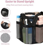 Mesh Shower Caddy Portable - 7 Pockets Large Shower Bag for Dorm, Camping - Image 6
