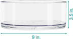 Sorbus Lazy Susan Organizer, Clear Turntable Organizer (Tall + 2 Tiered) - Image 4