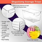 ClearSpace Clear Plastic Storage Bins – Perfect Kitchen Organization and Storage or Pantry Storage – Fridge Organizer, Pantry Organization and Clear Storage Bins, Cabinet Organizers - Image 2