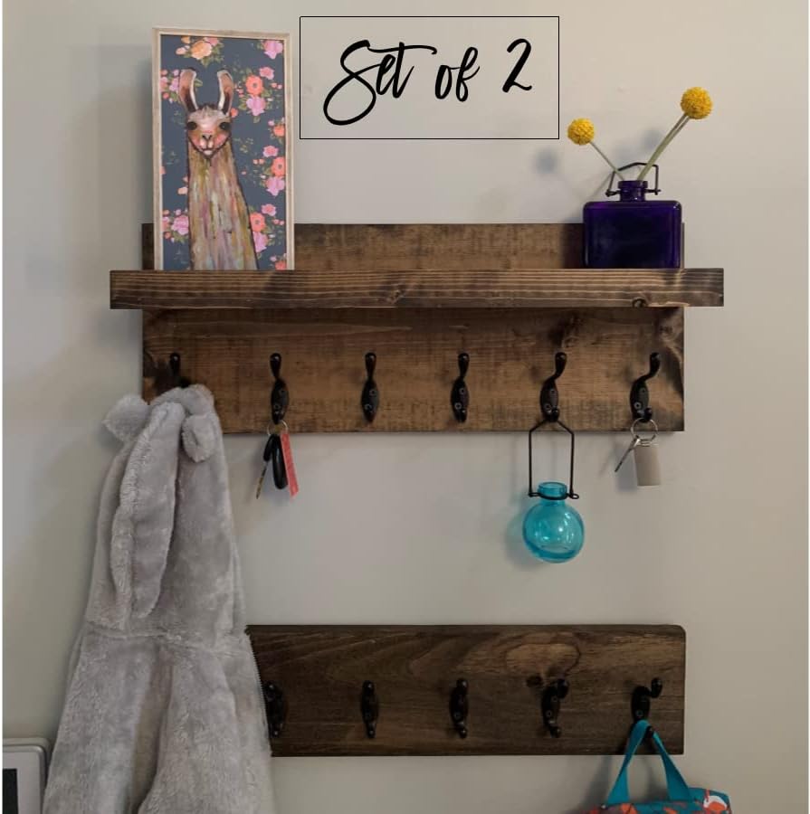 Coat Rack with Shelf - Image 2