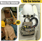 Hard Hat Holder for Truck Car Helmet Organizer, Double Hooks, Black, 1 Pcs - Image 5