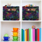 Rectangular Storage Basket Neon Animal Turtle Tortoise Organizer Bin Shelf Baskets For Clothes For Home Office Dorm - Image 6
