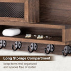 Key Holder for Wall, Mail Organizer with Storage Compartment - Image 4