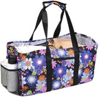 Extra Large Utility Tote Bag - Reusable Grocery Bags Foldable Heavy Duty by XINFULLWOL