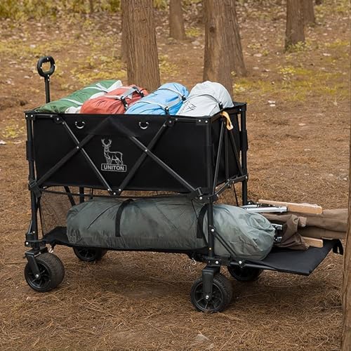 Double Decker Wagon 600lb Capacity & 400L Collapsible Sports Wagon - Image 2