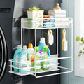 Nieifi Magnetic Shelves for Washing Machine, Magnetic Laundry Organizer by Nieifi