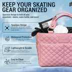 Kami-So Ice Skate Bag Tote | Skate Bag Organizer with Multi-purpose Pockets | Ideal for Water Bottle, Gloves & Accessories - Image 2