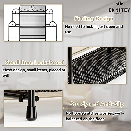 EKNITEY Bathroom Counter Organizer - 3 Tier Spice Rack(No Assembly) - Image 5