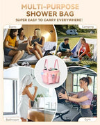Temede Mesh Shower Caddy Portable for College Dorm Room Essentials - Image 6