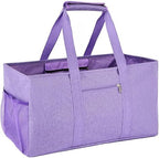 Extra Large Utility Tote Bag - Reusable Grocery Bags Foldable Heavy Duty by XINFULLWOL