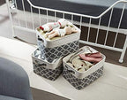 DECOMOMO Storage Bins, Large Fabric Storage Baskets for Shelves 3 Pack - Image 6