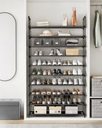 SONGMICS Shoe Rack, 10-Tier Shoe Shelf, Shoe Storage Organizer - Image 2