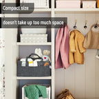 Mr. Pen- Baby Diaper Caddy Organizer, Charcoal Gray - Image 5