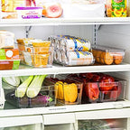 Sorbus Fridge Organizers and Storage Bins for Pantry & Fridge (6 Piece Set) - Image 2