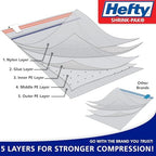 Shrink-Pak Space Bags Vacuum Storage Bags for Bedding Jumbo Compression 54 Pack Clear for Comforters Blankets (3 Jumbo/Bedding Solo) - Image 2