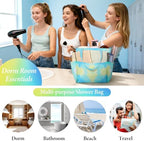 Mesh Shower Caddy Portable - 9 Pockets, Shower Bag for Dorm Room Camping - Image 2