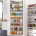 ElegantArray 9-Tier Pantry Door Organizer, Brown by Unknown