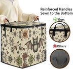2pcs blanket storage bag for under bed,closet organizers 95L - Image 4