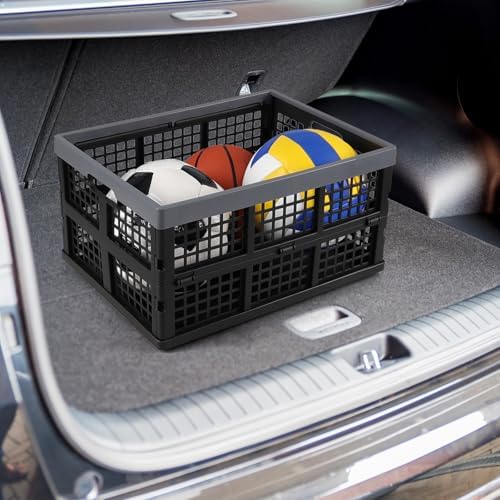 Foldable Storage Crates, 3-Pack Collapsible Plastic Utility Crate - Image 6