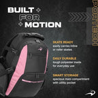 Flying Eagle Portech Travel Backpack - Urban Inline Skates Sports Backpack, Skating Bags, Travel Bag, Inline Skate Bag for Women & Men, Sports Equipment Organizer, Skate Accessories - Image 2