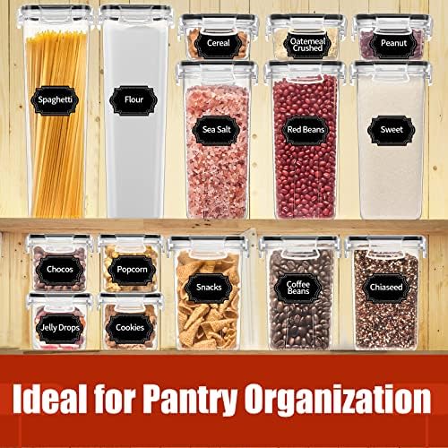 PRAKI 30 Pack Airtight Food Storage Containers for Organizers and Storage - Image 6