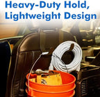 Travel Depot XL Hard Hat Holder for Truck, Heavy-Duty Headrest Hooks, Seat Back Organizer for Hard Hats, Bags & Gear, Universal Truck & Car Headrest Organizer, 2-Pack - Image 6