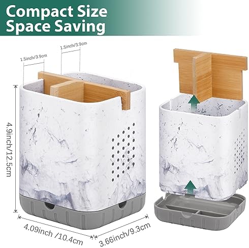 Boperzi Toothbrush Holders, Kids Toothbrush Holder with Drainage, Detachable Anti-Slip Electric Toothbrush Holder, Toothpaste Organizer Storage Caddy for Bathroom Countertop, Shower, Kitchen, Vanity - Image 2