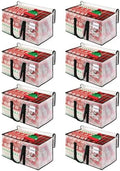 BlissTotes Moving Bags, 76L 8-Pack Storage Bags, Moving Boxes | Moving Box Heavy Duty Extra Large, Moving Totes with Zipper, Large Packing Bag with Reinforced Handles, Packaging Moving by BlissTotes