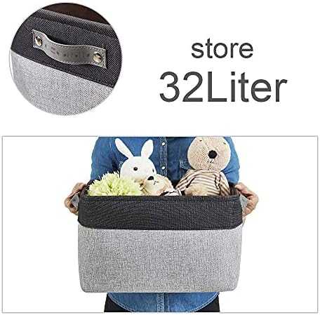 DECOMOMO Storage Bins, Extra Large Fabric Storage Baskets for Shelves 3Pack - Image 4