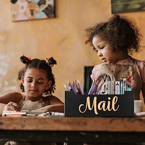 Wooden Mail Organizer Countertop - Image 4
