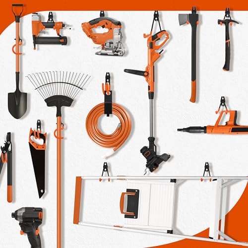 28 Pack Garage Hooks Heavy Duty with Non Slip PVC Coating - Image 7