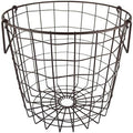 DII Metal Wire Utility Storage Bin, Small Round, 12x12x10, Bronze by DII