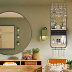 Wall Mounted Jewelry Organizer, Large Jewelry Organizer and Storage - Image 6