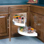 Sorbus Clear Storage Bins for Corner Cabinets, Kitchen & Pantry (4 Pack) - Image 4