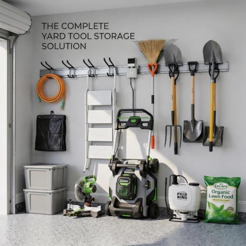 Aking Ace 48-Inch Garage Wall Organizer, Heavy-Duty Hook Set, 350lbs - Image 2