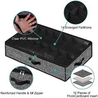 Under Bed Storage Organizer for Closet 2pc-28 Pairs Shoe Boxes - Image 2