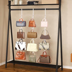 SWTYMIKI Over Door Hat Organizer - 3 Packs Metal Hanging Hat Rack with 12 Hooks Design, Baseball Cap Hanger Organizer Storage Holds up to 60 Caps for Door, Bedroom, Closet - Image 6