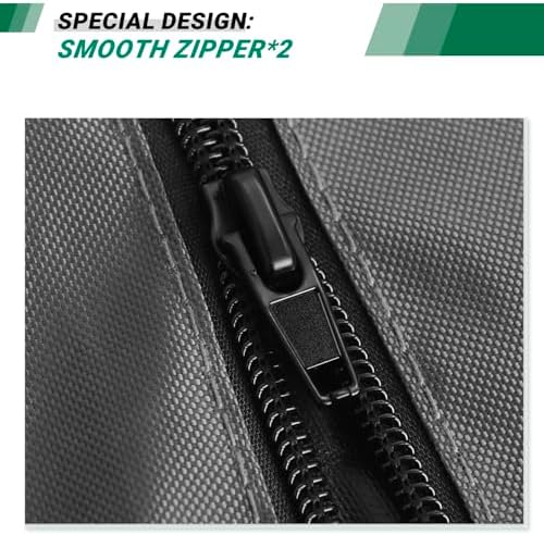 Garage Sports Equipment Organizer Cover,Waterproof 420D Oxford Protective Outdoor Indoor Sports Equipment Storage Rack Dust Cover 38"L x 18"W x 45"H (Only Cover) - Image 4