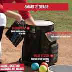 Baseball Bucket Bag, Softball Coaches Bags Fit 6 Gallon Bucket - Image 2