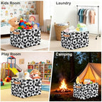 Soccer Storage Basket Toy Storage Bins Collapsible Cube Organizer - Image 5