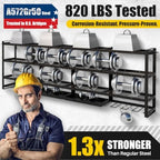 XLarge 64''W Power Tool Organizer Wall Mount, 4-Tier - Image 3
