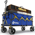 Sekey 300L Extended Collapsible Wagon, 660 lb Capacity, 48 in Long by Sekey