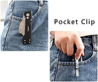 ALBATROSS UPK003 Folding Pocket Utility Knife,Quick Change Blades,Black Aluminum Handle, Blade Storage in Handle Design,5 Extra Blade Included, Used for Cartons, Cardboard and Boxes - Image 3