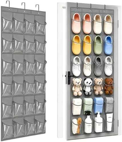 Over The Door Shoe Organizer - Space Saving Shoe Rack for Closet by Bofoho