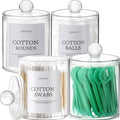 Bathroom Organizers and Storage,4 Pack Bathroom Accessories,Bathroom Decor,Home Decor,Bathroom Storage and Organization,Qtip Holder for Room Decor Aesthetic by MHDCLY