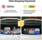 BALEINE 3PK Reusable Grocery Bags, Heavy Duty Shopping Tote Bag - Image 4